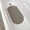 Taupe, variant on Bubbles Non-Slip Oval Bathtub Mat Clear Aqua Blue 28 L x 15 W