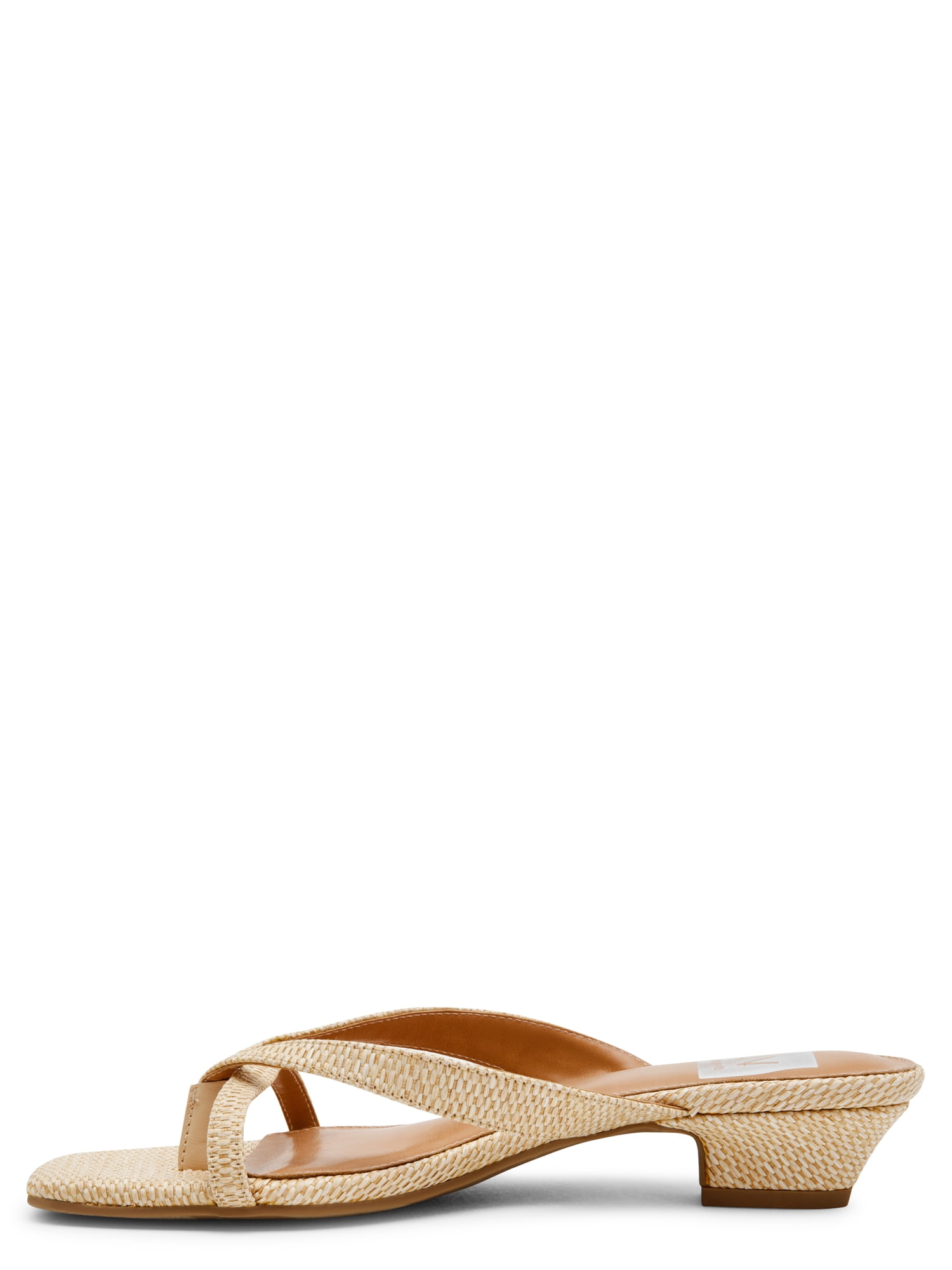 DV Dolce Vita Women's Bex Slide On Kitten Heel Sandal