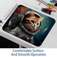 thumbnail image 6 of Cat Square Desk Mat Gaming Mouse Pad, 8.3x9.8 Inch Non-Slip Rubber Bottom Printed Design - Suitable for Office and Gaming, 6 of 6