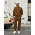 thumbnail image 3 of COOFANDY Men's Tracksuit 2 Piece Sweatsuit Set Long Sleeve Pullover Athletic Suit For Sports Casual Fitness Jogging, 3 of 11