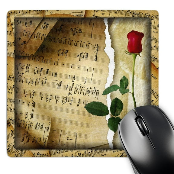 3dRose, Music for a Rose, MousePad