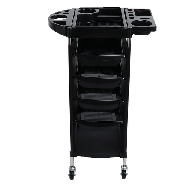 Carrito de almacenamiento de herramientas para peluquería multifuncional de 6 capas con ruedas universales