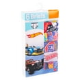 thumbnail image 2 of Hot Wheels Character Toddler Boy Briefs, 6 Pack Sizes 2T-4T, 2 of 5