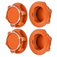 thumbnail image 4 of Tuercas Hexagonales, Fáciles De Instalar Tuercas De Rueda Hexagonales Apariencia Aleación De Aluminio Durable Anti Suelto Para 1/8 General RC Car ANGGREK CG2720, 4 of 8