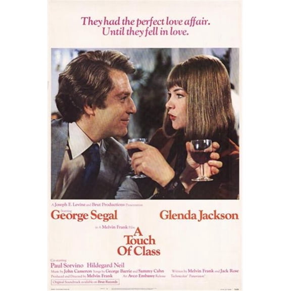 A Touch of Class Movie Poster - 11 x 17 in.