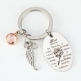 thumbnail image 3 of New English Creative Personality Stainless Steel Keychain, 3 of 4