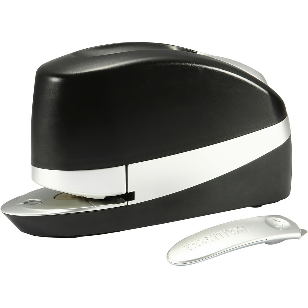 Bostitch Impulse 20 Executive Electric Stapler, Black, Silver Walmart