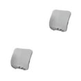 thumbnail image 1 of kurtrusly Chair Cover Slipcover Stretch Seat Computer Protection Set Anti-Dirty Thicken Solid Home Wedding Universal Decoration Silver Gray/Backrest 2Set, 1 of 6