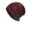 Wine, variant on Unisex Oversized Slouch Beanie Embossed Marled Tone Ventilated Weave for Block Styling Red