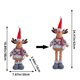 thumbnail image 3 of Muñeco de nieve telescópico de Navidad para decoración de mesa, muñeco de peluche, reno de Papá Noel, de pie, con patas largas, 3 of 5