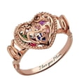 thumbnail image 2 of Hot6sl Ladies Fashion Heart-Shaped Hollow Pattern Fashion Jewelry, 2 of 7