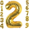 thumbnail image 1 of globo número 2 dorado de 32 pulgadas Xemadio ZJWJ126-3, 1 of 3