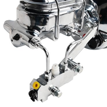 Ssnpower718 8” Zinc Power Brake Booster Conversion Kit – 1958-1964 Chevy Impala Bel Air Biscayne, Disc/Drum