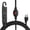 Black, variant on Iron Forge Cable 10 Ft 3 Outlets White Extension Cord with Inline Switch On/Off, 16/3 SJTW 3 Prong with Hook for Hanging -10 AMP Cord - ETL Listed