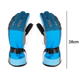thumbnail image 2 of Skiing Gloves, Snow Gloves Touchscreen Waterproof Windproof Ski Gloves, Winter Warm Gloves, 2 of 5