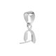 thumbnail image 2 of 925 de Plata Fianza Del Conectador Pendiente de La Joyería de DIY Que Hace el arte perfecl Pellizcar Fianzas Encontrar, 2 of 7