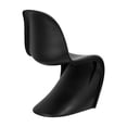 thumbnail image 3 of Mod Made MM-PC-011-Black S Shape Chair, 3 of 11