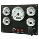 thumbnail image 2 of Panel de instrumentos para barco, tacómetro de 4000RPM, nivel de combustible, temperatura del agua, medidor de presión de aceite, voltímetro, juego de 5 medidores de tablero, esfera blanca, 2 of 12