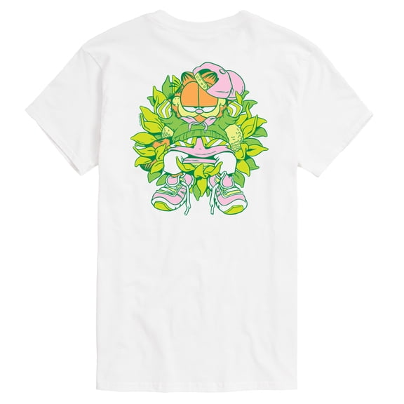 Garfield - Garfield Flower Bed - Men's Short Sleeve Graphic T-Shirt