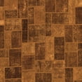 thumbnail image 1 of Ahgly Company Indoor Square Abstract Orange Modern Area Rugs, 5' Square, 1 of 4