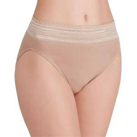 

Warner s Womens No Pinching. No Problems. Cotton Hi-Cut Brief Style-RT2091P