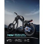 BIGNIU BG-X Electric Bike for Adults,740W Brushless Motor 48V/31.5Ah Up to 40 Miles E-Bike Front/Rear Turn Signal Dual Suspension Ebikes UL2849