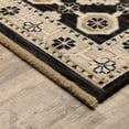 thumbnail image 3 of Oriental Weavers Acacia Machine Woven Area Rug - ACA09-2' x 3' - in Beige/Black - Traditional Style Hallway, Entryway, Kitchen, Bathroom Rug, 3 of 7