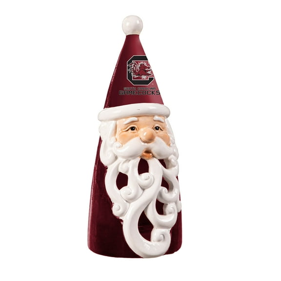 South Carolina Gamecocks 8" LED Santa Statue