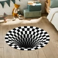 thumbnail image 5 of LaModaHome Rounded Rug Super Mario RugNon-Slip Rug Washable Mat Child Stain Resistant Living Room Kitchen Carpet 5.9X5.9ft(180X180cm), 5 of 5