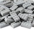 thumbnail image 4 of Set de bloques de construcción Feleph Basic Parts 320 piezas gris claro, 4 of 6