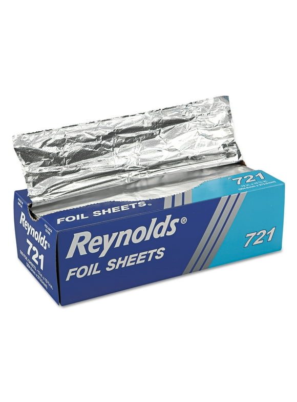 Reynolds Consumer Products Metro Aluminum Foil, Heavy-Duty Gauge, 18" x 500', Silver
