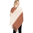 thumbnail image 3 of CoCopeaunt Women Tassel Shawl Wraps Knitted Poncho Winter Soft Sweater Cardigan Blanket Cape, 3 of 6