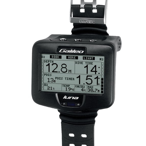 Scubapro Scubapro Galileo Luna Hoseless Wrist Dive Computer ~*FREE Heart Rate Monitor, and Predictive Multi-Gas Software upgrade