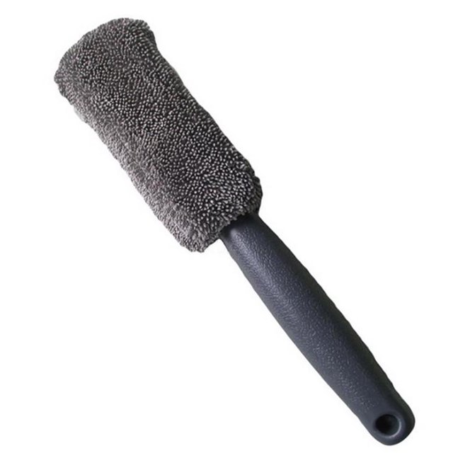 Riwesomey Cepillo para rueda de coche, llantas para ventana, cepillo para de neumáticos, cepillo para llanta de rueda de coche, cepillo de limpieza Automoción decorativa y accesorios No.1