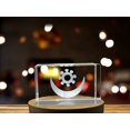 thumbnail image 3 of Osram ne Nsoromma 3D Engraved Crystal Gift, 3 of 6