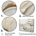 thumbnail image 3 of Designart "Golden Beige Geode Scene" Stone Geode Floater Framed Wall Decor, 3 of 5