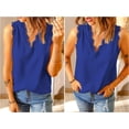thumbnail image 4 of YAZI Sexy Summer Lace Trim Sleeveless Cami Tank Tops Dressy Camisole, 4 of 10