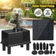 thumbnail image 4 of Fuente solar flotante libre de 1,5 W, bomba de estanque panel solar, bomba de agua, para fuente de jardín de acuario para pájaros, 4 of 9