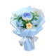thumbnail image 3 of Ramo de flores de punto para tejer, decoración del hogar, regalo decorativo completo para el Día de la Madre Azul, 3 of 9