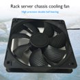 thumbnail image 4 of Kuymtek 12cm 3000RPM Ventilador de refrigeración DC 12V Chasis Estación de trabajo Gabinete Radiador Ventilador del servidor, 4 of 8