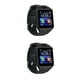thumbnail image 3 of Reloj inteligente Seitruly DZ09 deportivo Bluetooth pantalla táctil 1.56 pulgadas Negro 2piezas, 3 of 6