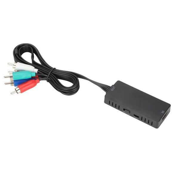 HD Multimedia Interface To Component Converter, YPbPr Converter Plug And Play Easy To Switch High Color For DVD