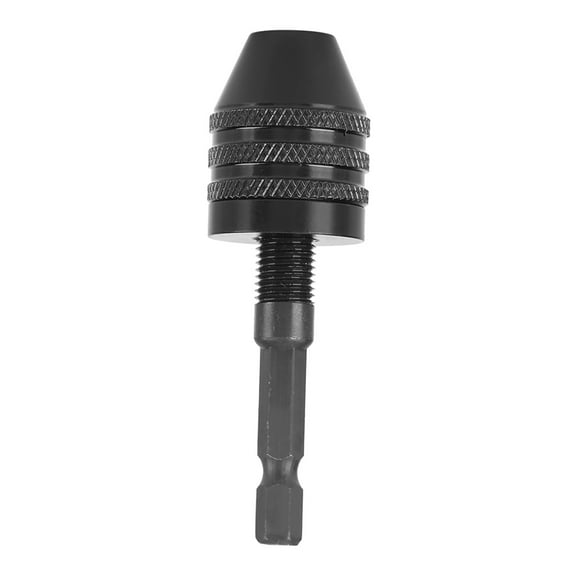 1/4in Hex Shank Keyless Chuck Collet Adapter Capacity 0.8‑8mm for Electric Screwdriver Drill