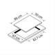 thumbnail image 5 of Parrilla De Gas Empotrable EB Tecnica 5 Quemadores Acero Inoxidable Eb-482, 5 of 5