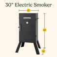 thumbnail image 4 of Cuisinart 30" Electric Outdoor Smoker, Black, 4 of 12