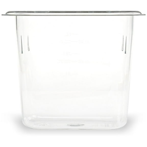 Carlisle 3068807 StorPlus Clear PC 1/9 Size x 6 D Food Pan"