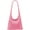 Pink, variant on Kukuzhu Women's Handwoven Tote Bag Fashion Woven Hobo Bag Shiny Knitted Shoulder Handbags Purse