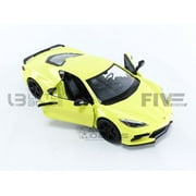2020 Chevrolet Corvette C8 Stingray Orange Timeless Legends 1 24 Diecast Model Car by Motormax