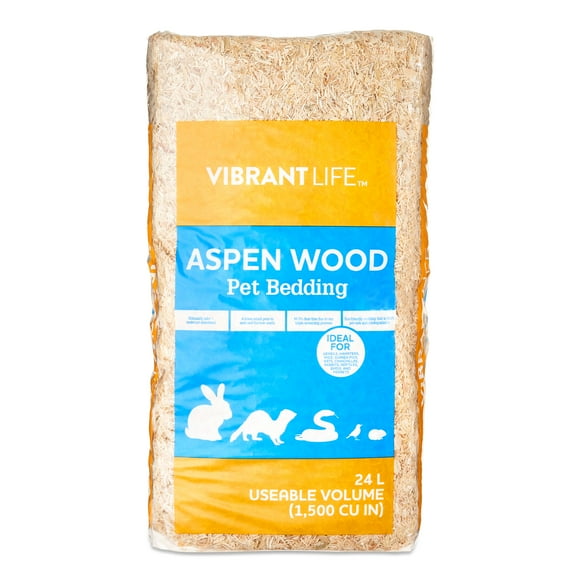 Vibrant Life Aspen Wood Pet Bedding, 24 L Bag