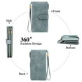 thumbnail image 5 of (2 pack) FALAN MULE Women's Casual Bifold Wallet, Blue, 5 of 9
